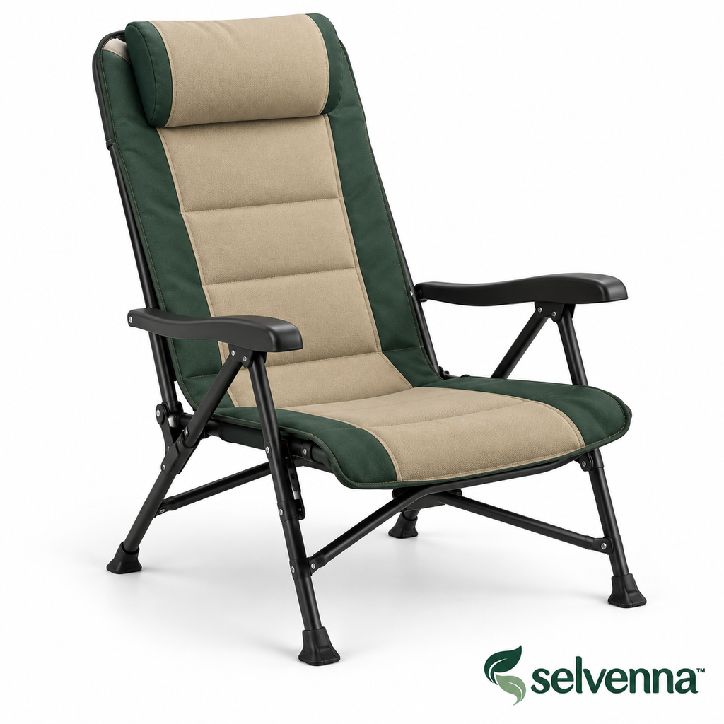 selvenna™ Padded High-Back Camp Chair