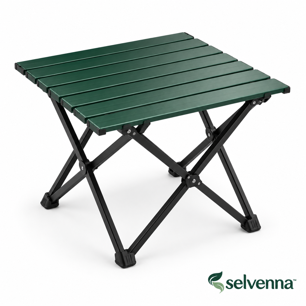 selvenna™ Compact Folding Camp Side Table