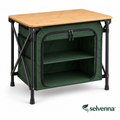 selvenna™ Camp Kitchen Table with Storage Cabinet