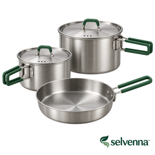 selvenna™ 5-Piece Camp Cookware Set