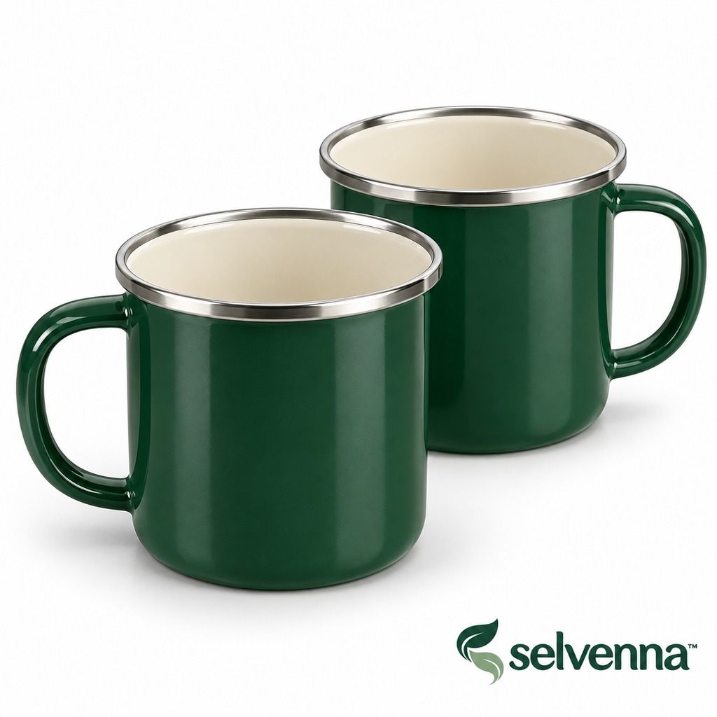 selvenna™ Camp Mugs, Set of 2