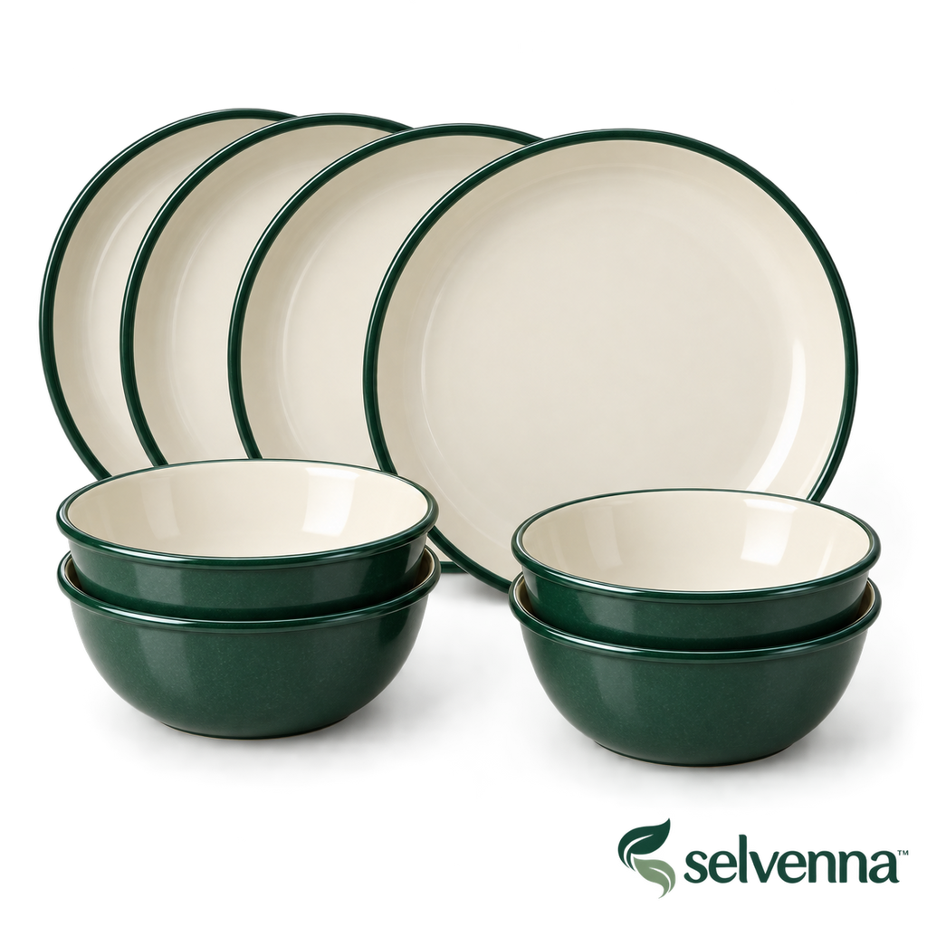 selvenna™ 8-Piece Camp Dinnerware Set