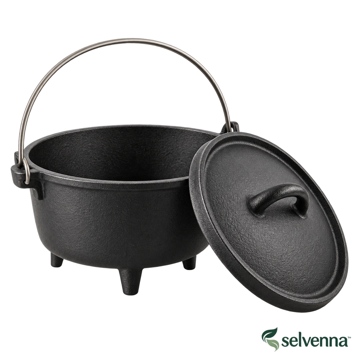 selvenna™ Footed Camp Dutch Oven with Lid