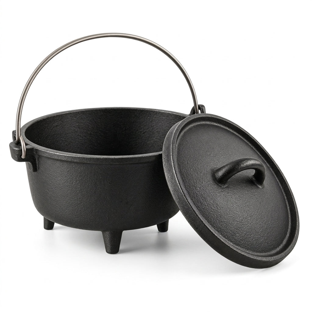 selvenna™ Footed Camp Dutch Oven with Lid