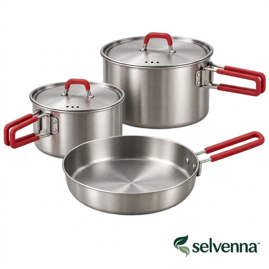 selvenna™ 5-Piece Camp Cookware Set