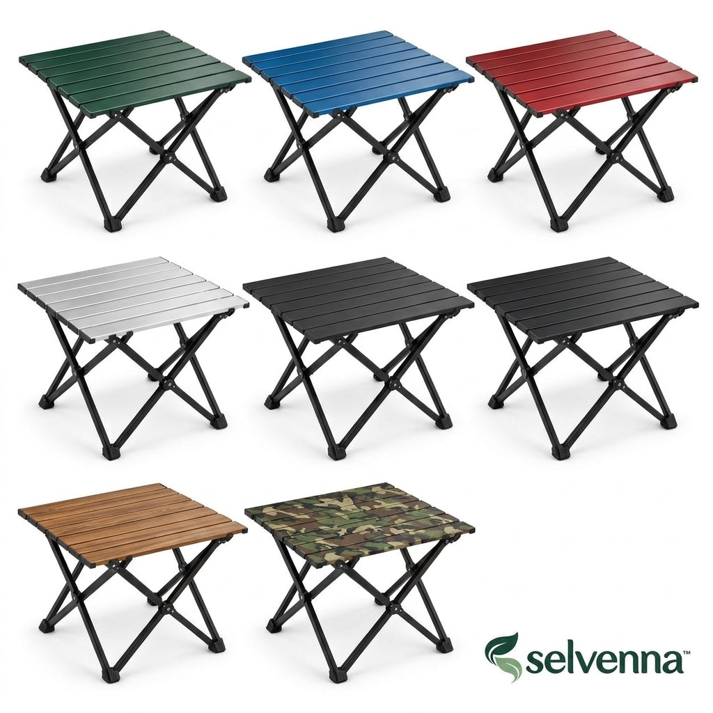 selvenna™ Compact Folding Camp Side Table