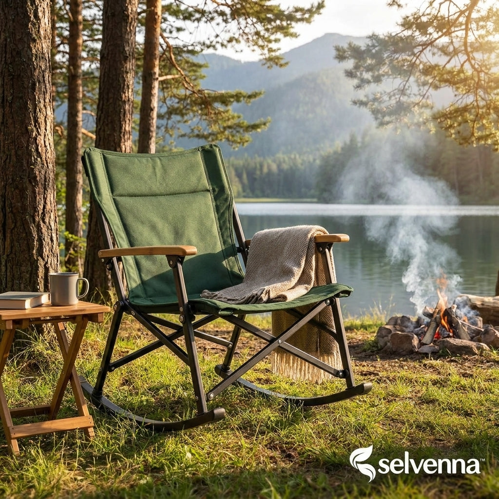selvenna™ Folding Camp Rocking Chair