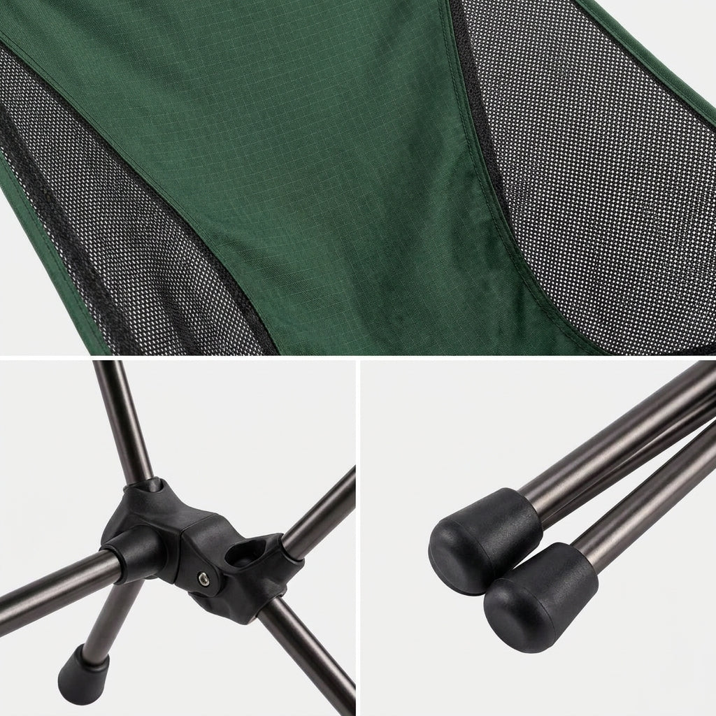 selvenna™ Mesh-Panel Bucket Camp Chair