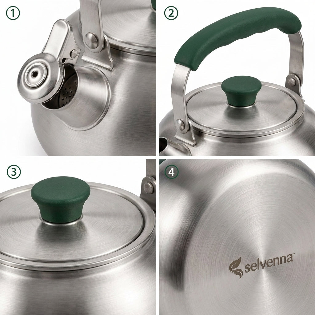 selvenna™ Camp Kettle with Carry Handle