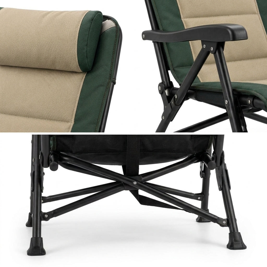selvenna™ Padded High-Back Camp Chair