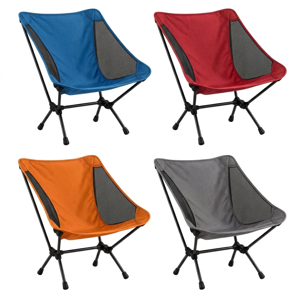 selvenna™ Mesh-Panel Bucket Camp Chair