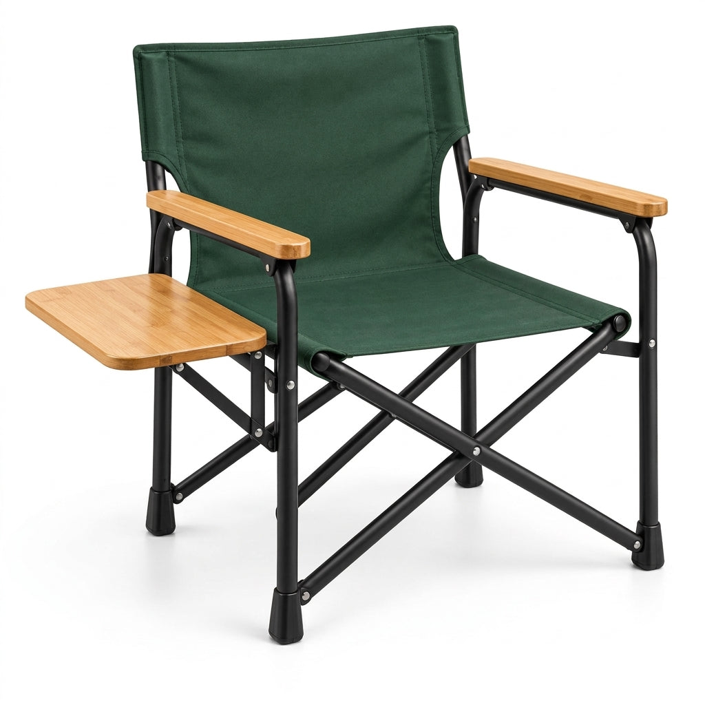 selvenna™ Director’s Camp Chair with Side Table